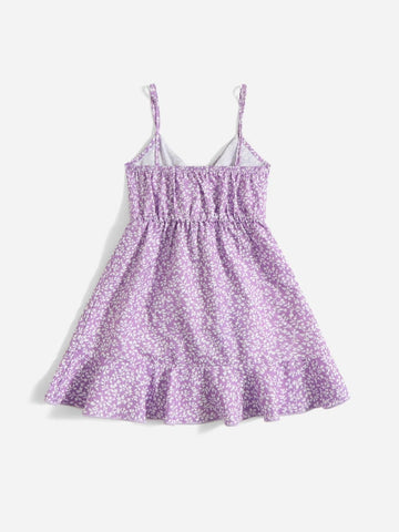 Baby Ditsy Floral Ruffle Cami Dress