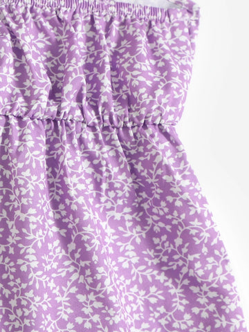 Baby Ditsy Floral Ruffle Cami Dress
