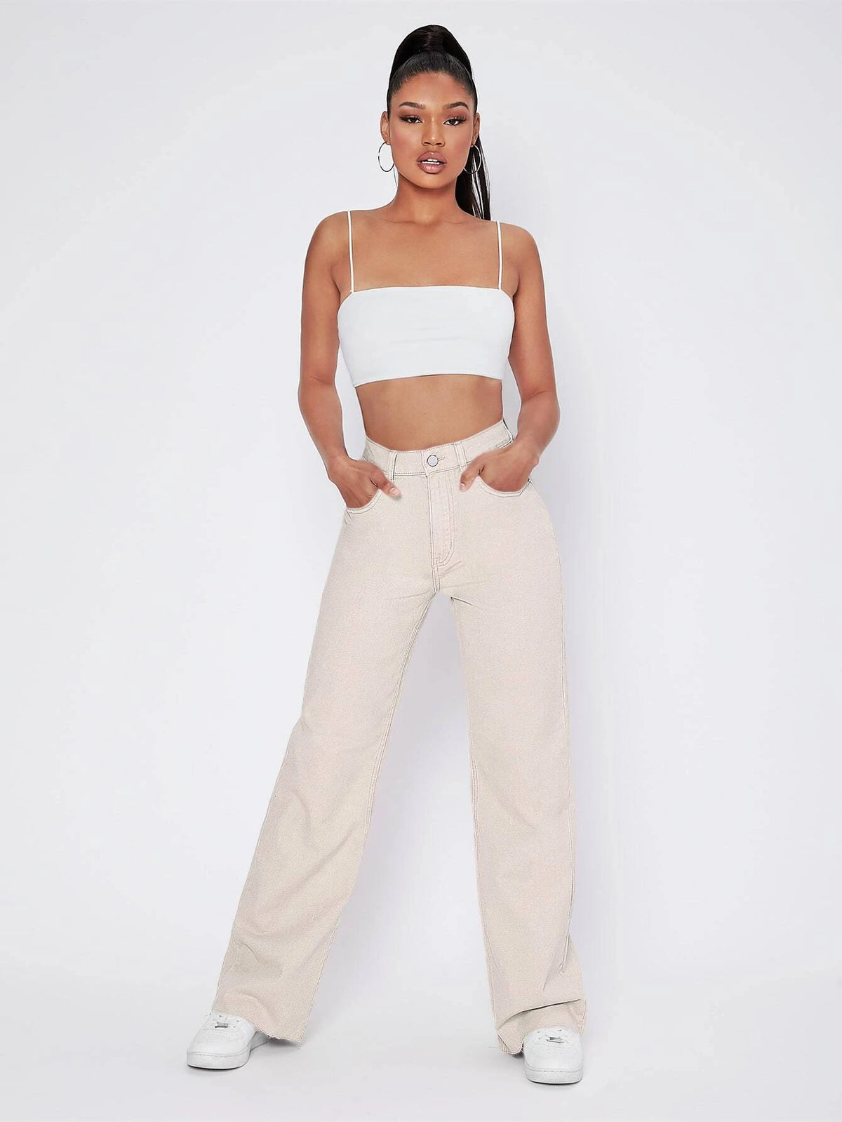 Vintage 90s High-Waist Denim Boyfriend Fit Jeans