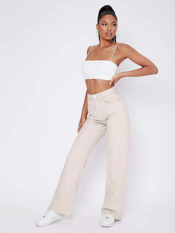 Vintage 90s High-Waist Denim Boyfriend Fit Jeans