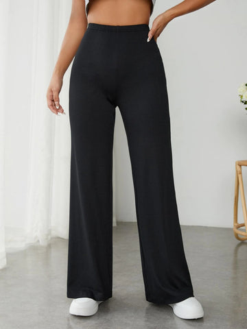 PETITE High Waist Wide Leg Pants