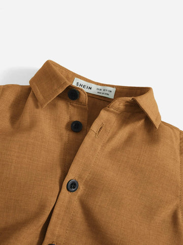 Baby Collared Button Up Shirt