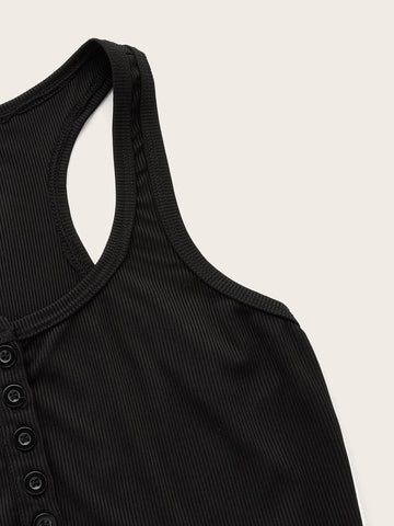 ROMWE STPL Solid Tank Top