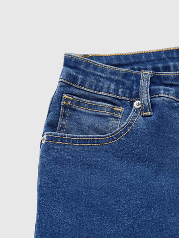 High Waist Capri Skinny Jeans