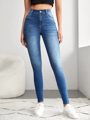 Tall Slant Pocket Skinny Jeans