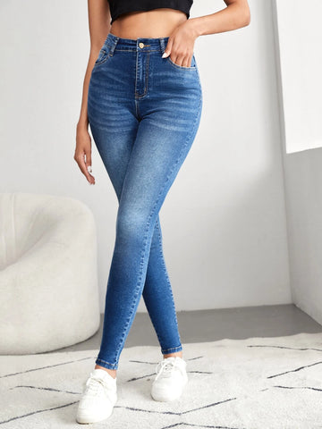 Tall Slant Pocket Skinny Jeans