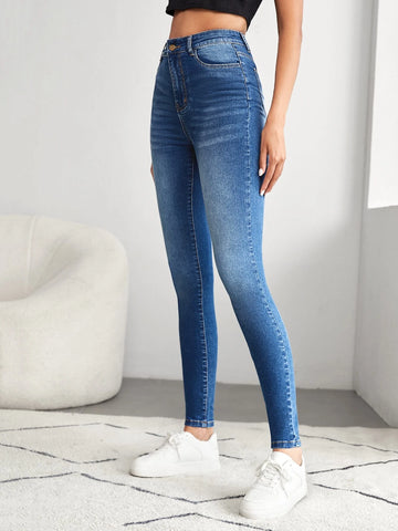 Tall Slant Pocket Skinny Jeans