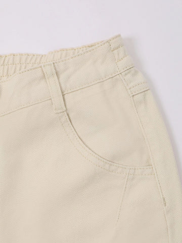 DAZY High Rise Crop Mom Jeans