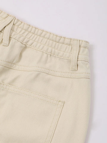 DAZY High Rise Crop Mom Jeans