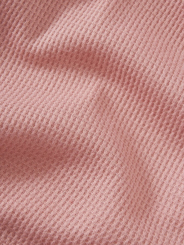 Solid Button Front Tee & Tank Top & Shorts