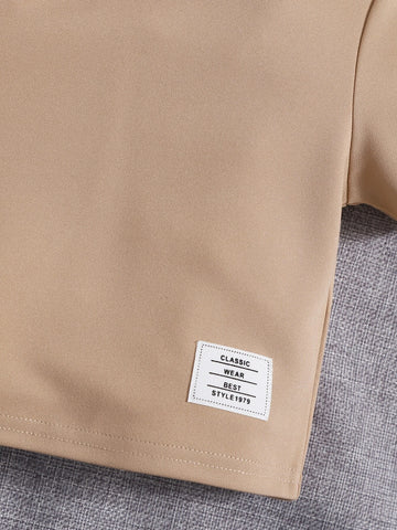 Baby Patch Detail Hooded Tee