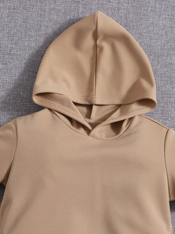 Baby Patch Detail Hooded Tee