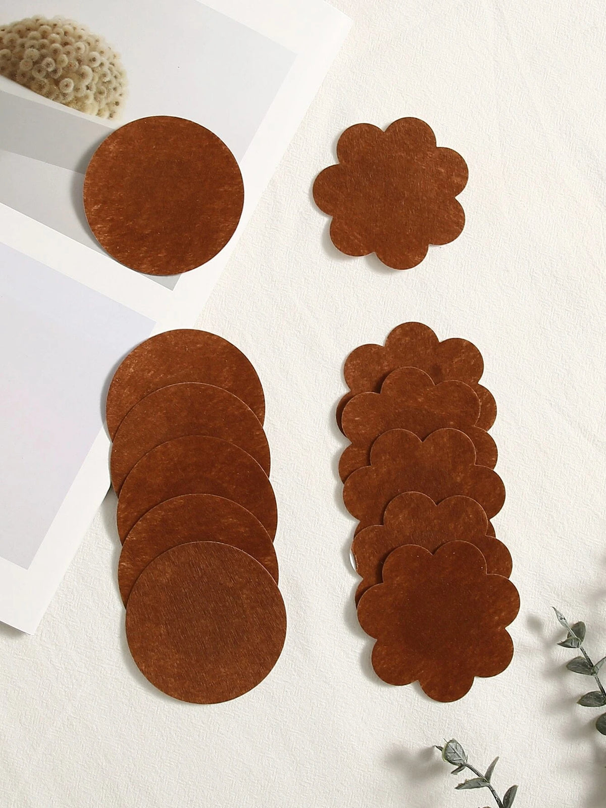 6pairs Solid Nipple Cover