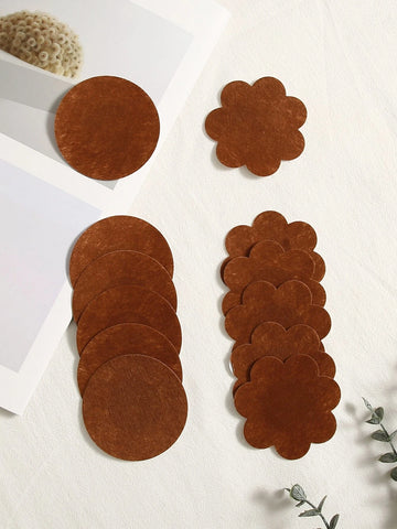 6pairs Solid Nipple Cover