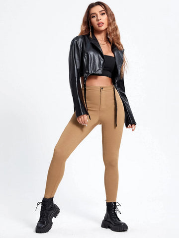 High Waisted Skinny Jeans