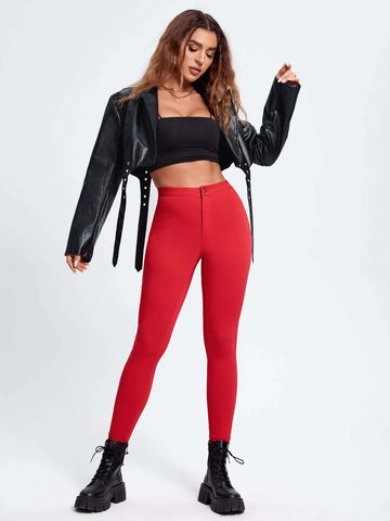 High Waisted Skinny Jeans