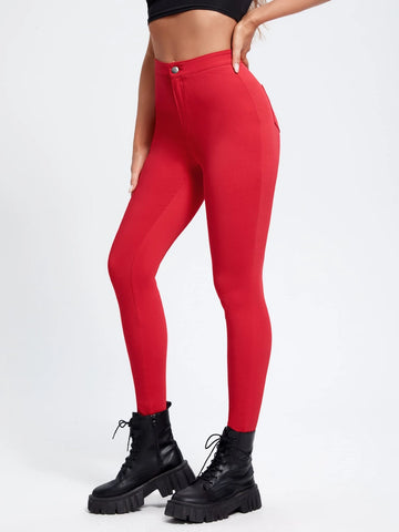High Waisted Skinny Jeans