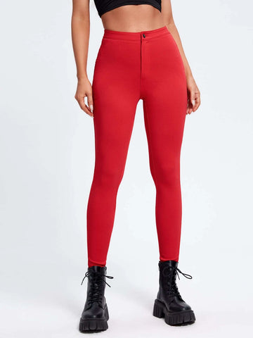 High Waisted Skinny Jeans