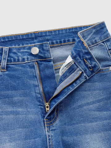 BLUES Slant Pocket Skinny Crop Jeans