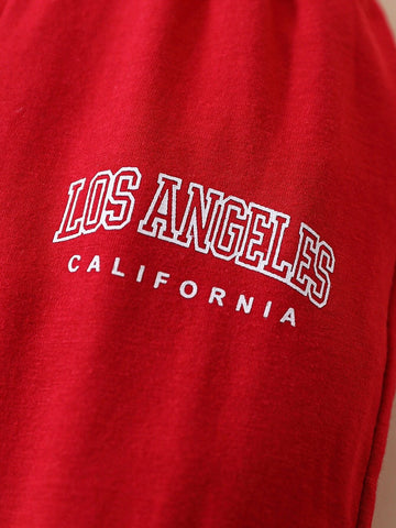 Baby 3pcs Letter Graphic Sweatpants