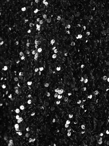 LOVE&LEMONADE Cut Out Back Split Thigh Sequin Tube Dress