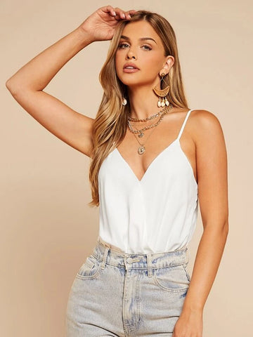 Solid Cami Bodysuit