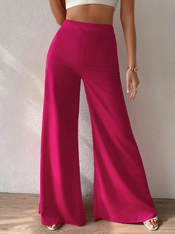 High Waist Wide Leg Pants