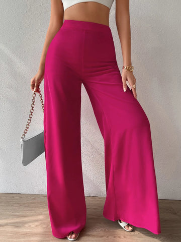 High Waist Wide Leg Pants