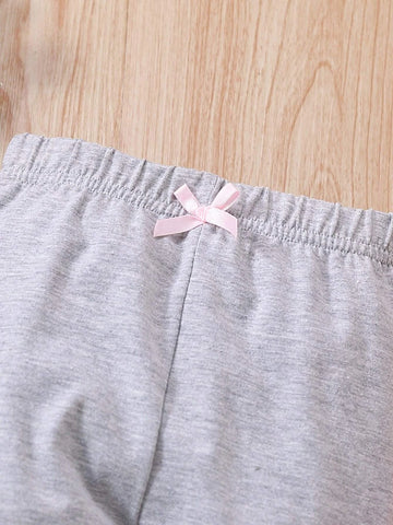 Baby 3pcs Bow Front Pants