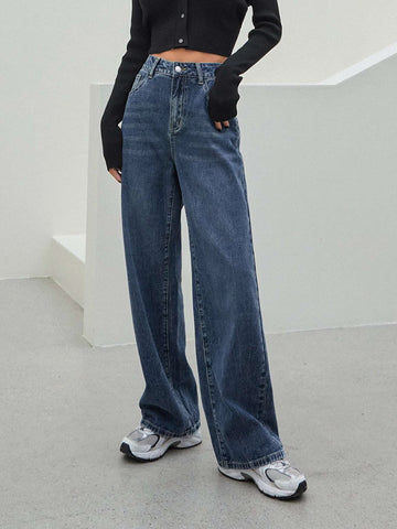 DAZY High Waist Wide Leg Jeans