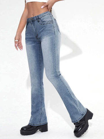 Straight Leg Jeans
