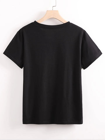 Skeleton Print Tee