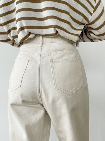 Dazy-Less Solid Tapered Jeans