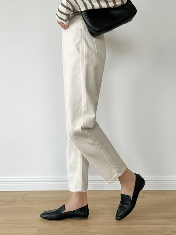 Dazy-Less Solid Tapered Jeans