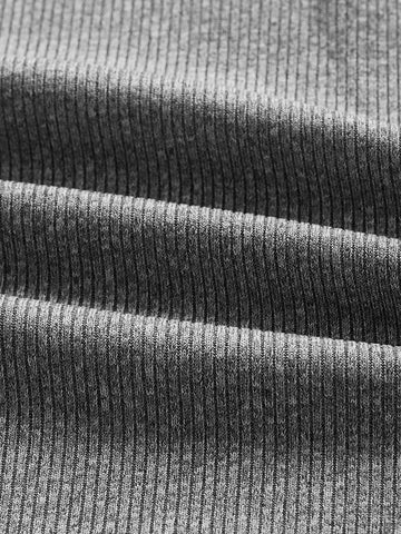 ROMWE STPL 2 In 1 Ribbed Tee