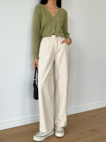 Dazy-Less Straight Leg Jeans