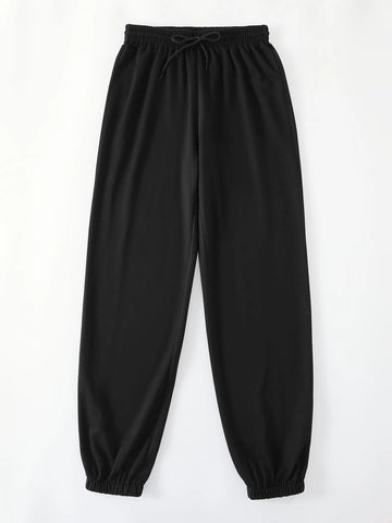 Rhinestone Skeleton Pattern Sweatpants