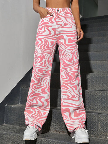 ICON High Waist Wide Leg Jeans