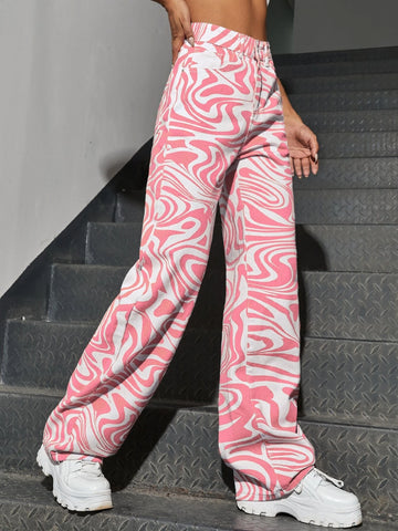 ICON High Waist Wide Leg Jeans