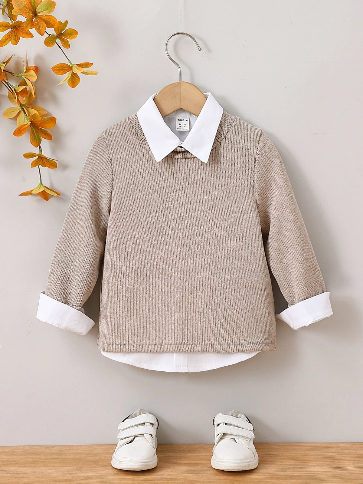 Toddler Boys Rib-knit Tee & Shirt