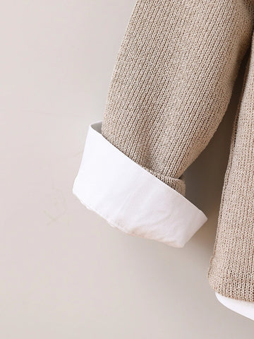 Toddler Boys Rib-knit Tee & Shirt