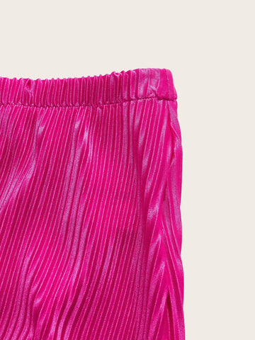 ICON Twist Front Tube Crop Top & Skirt