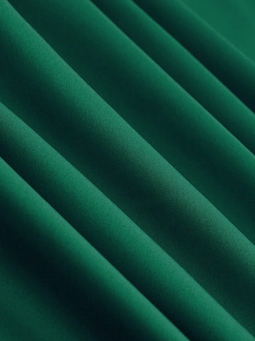 Satin Split Thigh Cami Dress