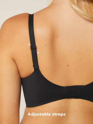 Luvlette Molded Supportive V-neck Bra