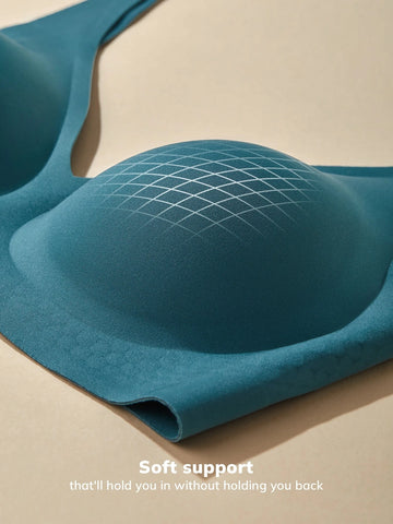 Luvlette Molded Supportive V-neck Bra