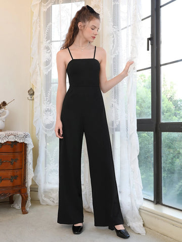 MOD Plicated Detail Cami Jumpsuit