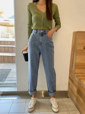 DAZY Mom Fit Jeans