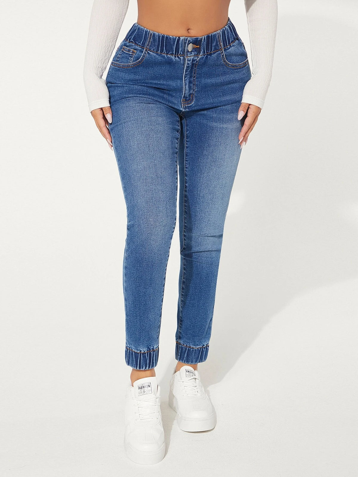 SXY Slant Pocket Jogger Jeans