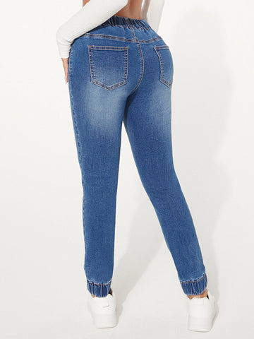 SXY Slant Pocket Jogger Jeans