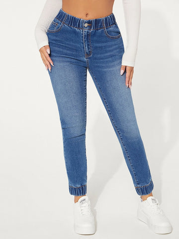 SXY Slant Pocket Jogger Jeans